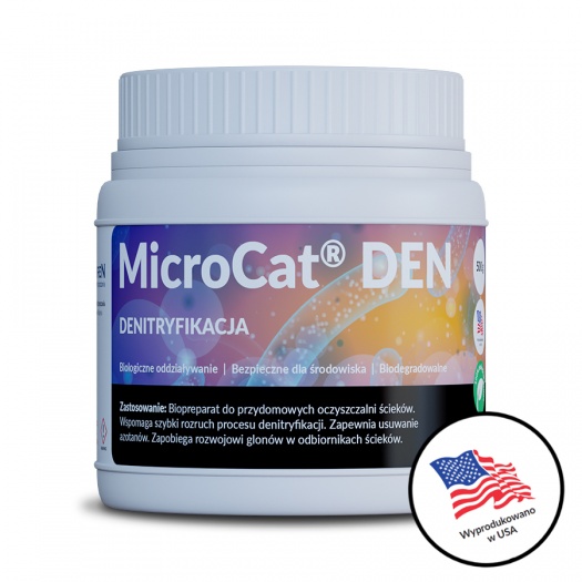 MicroCat® DEN 500 g Biopreparat wspomagający procesy denitryfikacji