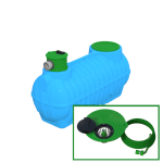 Zbiornik na deszczówkę <br>BOLT PD 1000 l z filtrem