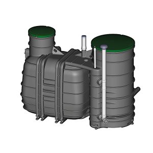 Oczyszczalnia MONOBLOCK 2V3 dla 1-4 osób