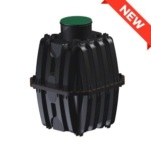 Zbiornik na deszczówkę AB 1000 l. z nadstawką